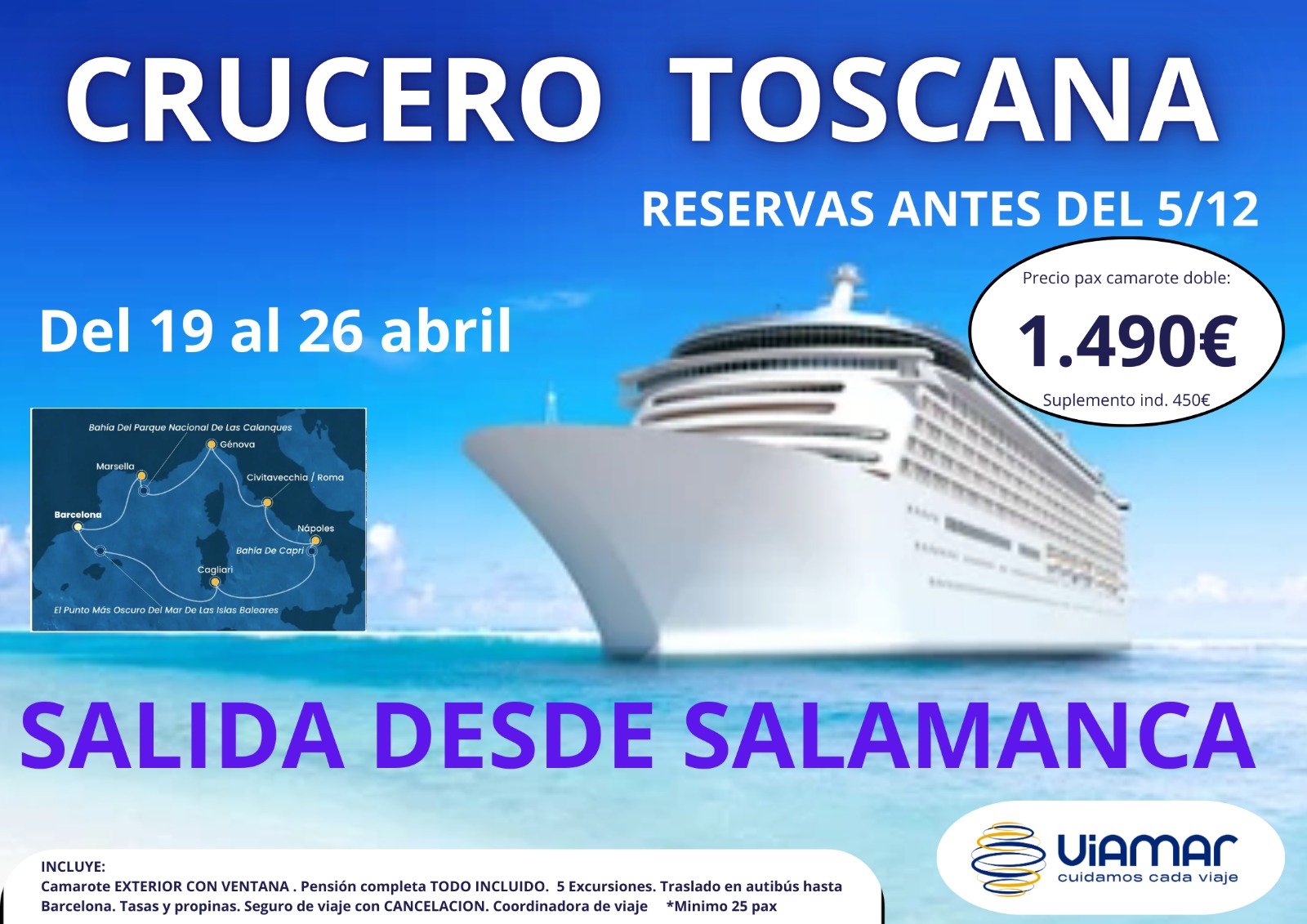 CRUCERO TOSCANA