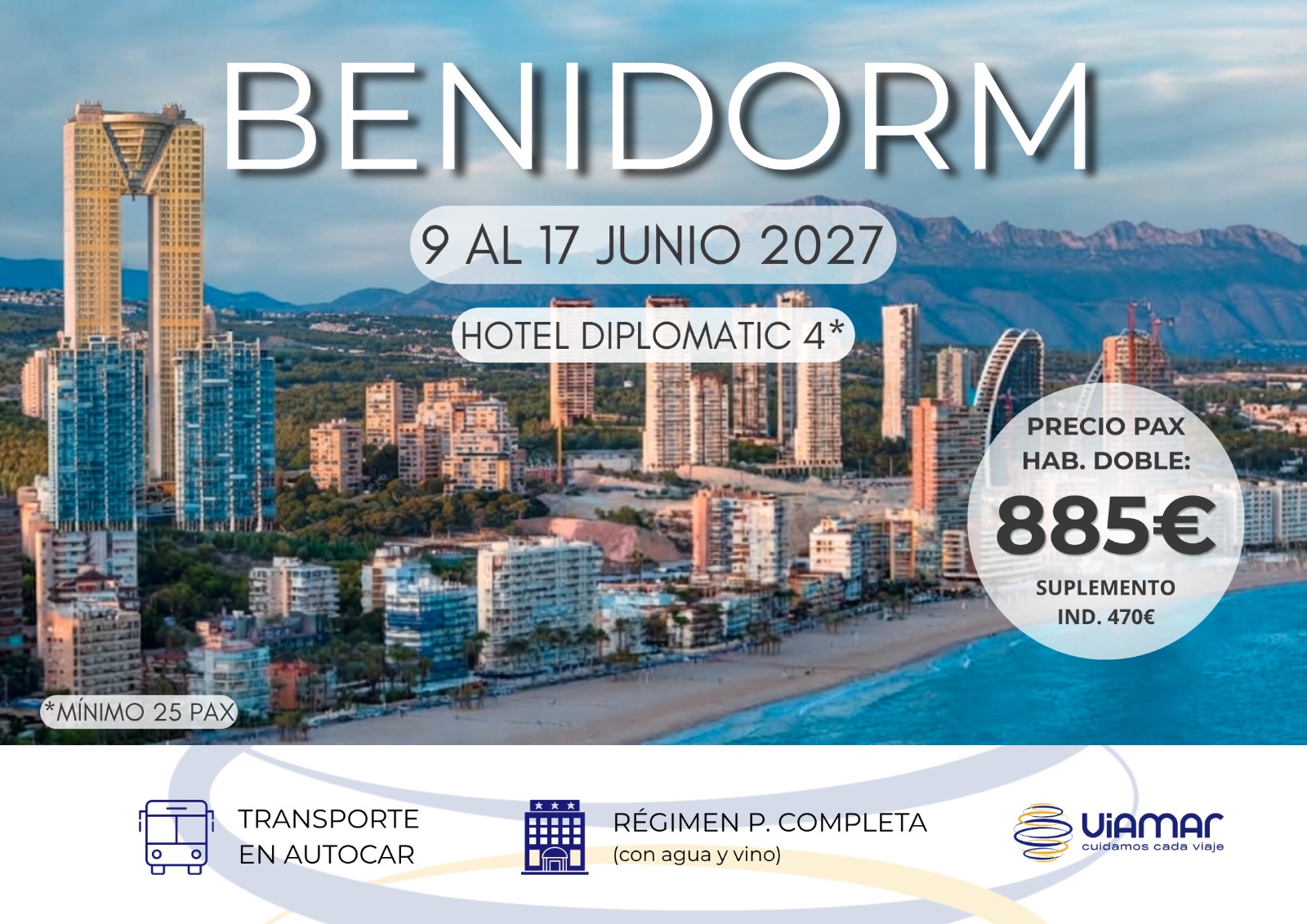HOTEL DIPLOMATIC EN BENIDORM